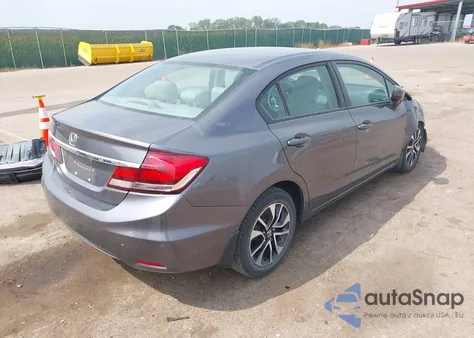 2015 Honda Civic Ex from USA, damaged, VIN 19XFB2F83FE012169